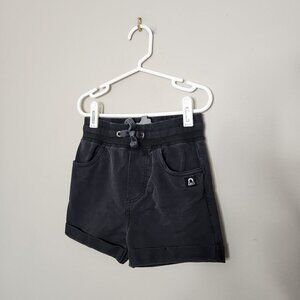RAGS Solid Black Basic Shorts